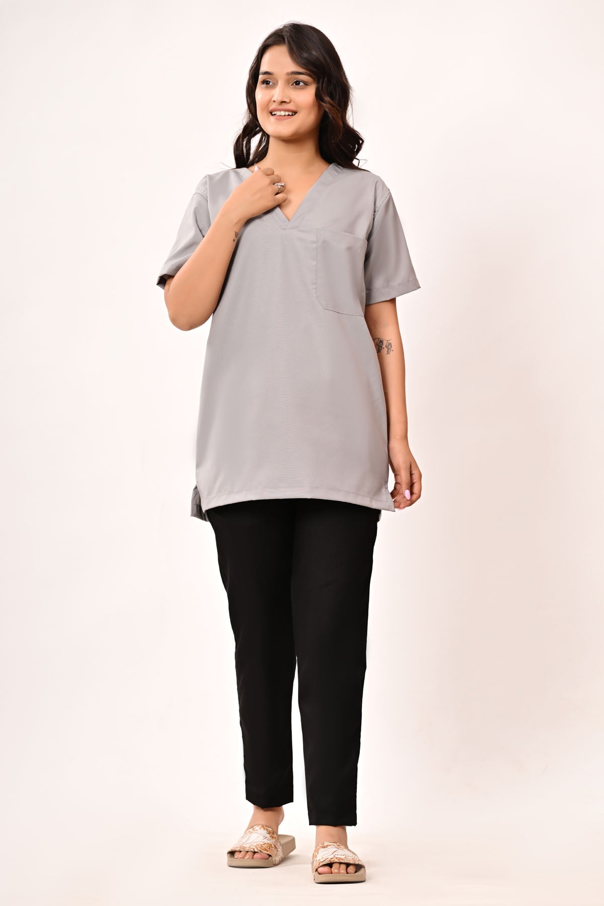 Patient Dress – Pure Cotton (Free Size)