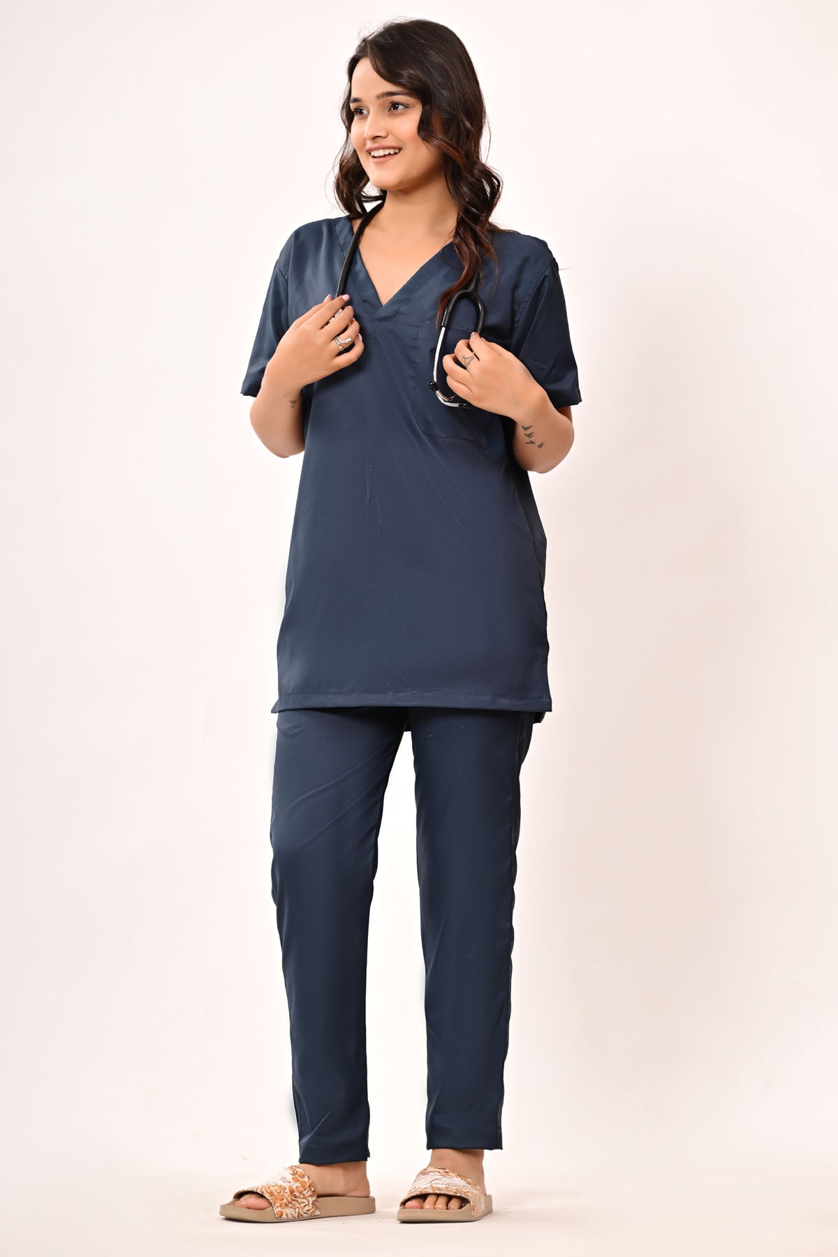 Medical Scrub Set – Poly-Cotton Blend (40/60) – Value Edition