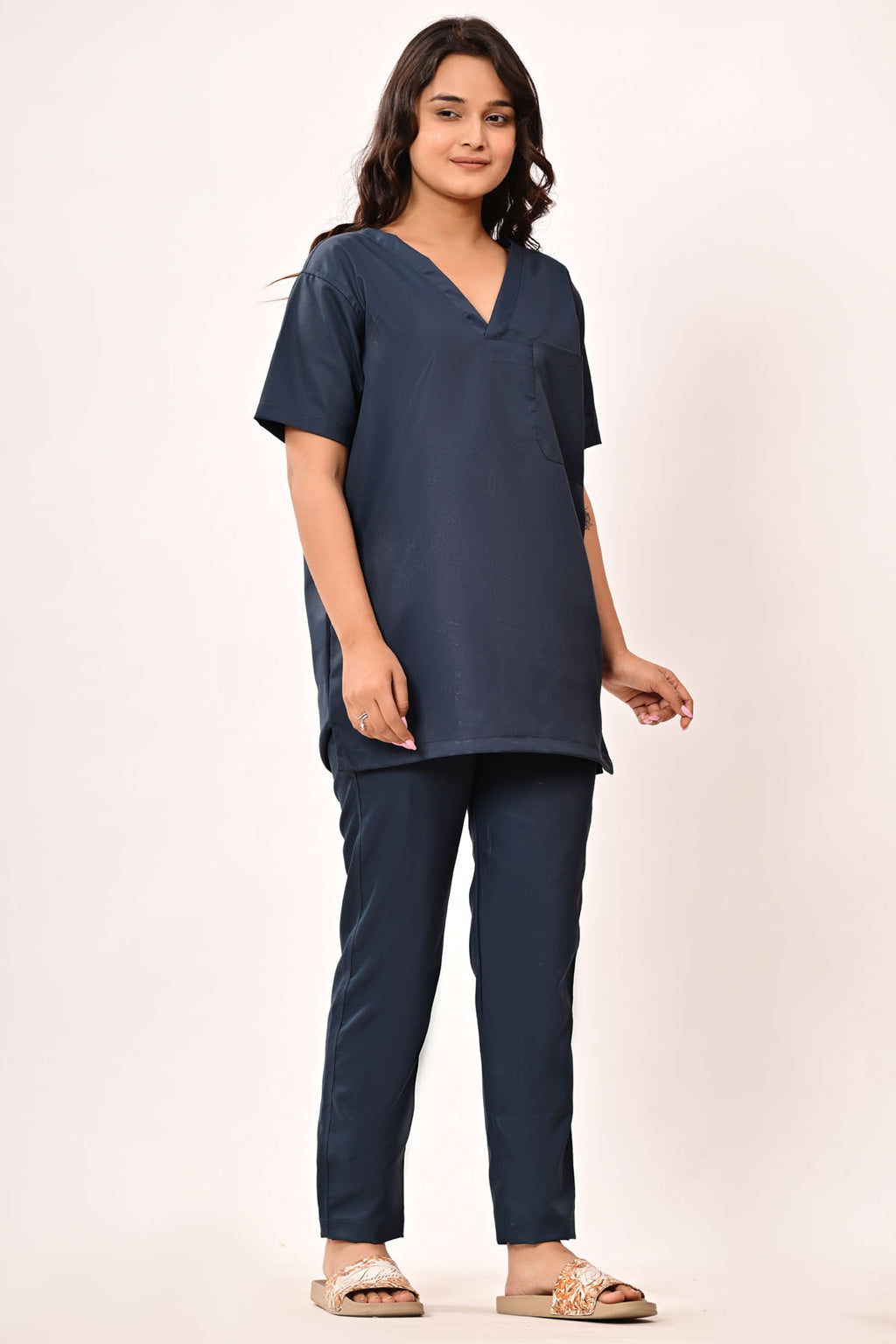 Medical Scrub Set – Poly-Cotton Blend (40/60) – Value Edition