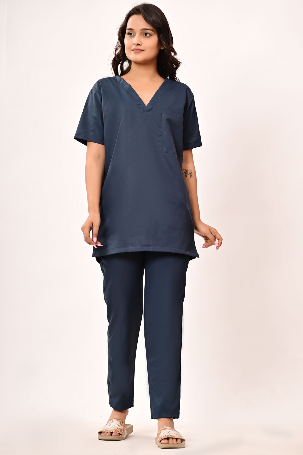 Medical Scrub Set – Poly-Cotton Blend (40/60) – Value Edition