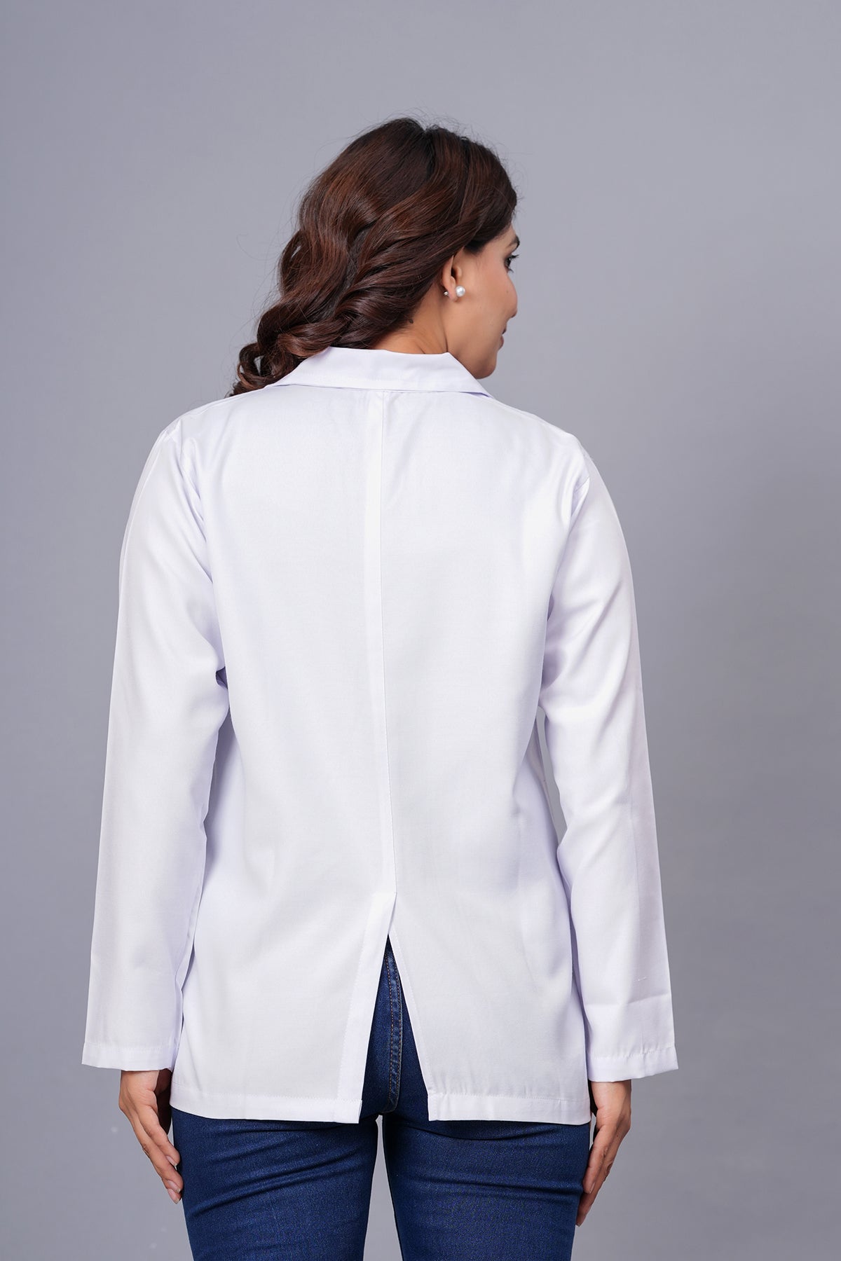AMA Short Full Sleeve Lab Coat