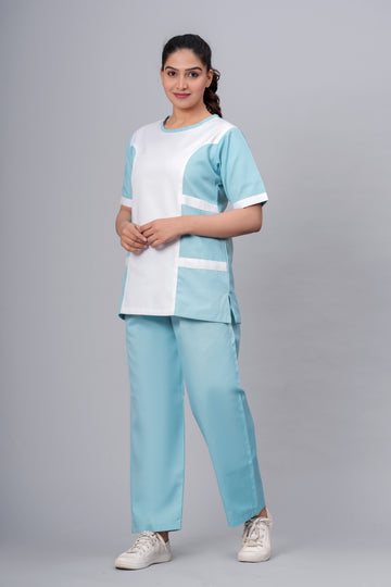 AMA NurseFlex Premium Scrub - Blue