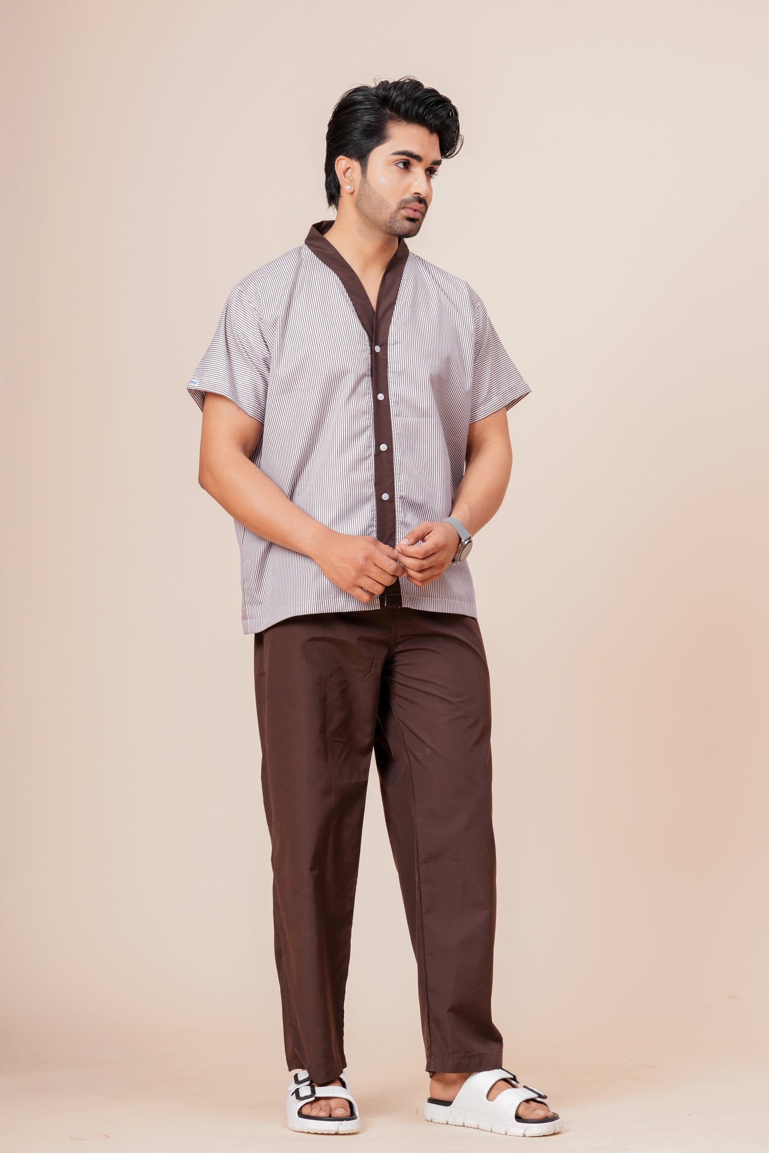 AMA Patient Dress Front Open